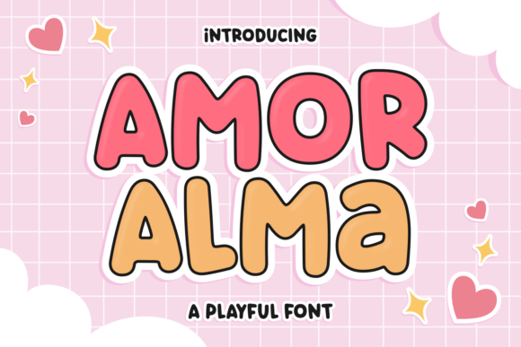 Amor Alma: A Playful Typeface for Creative Design Projects