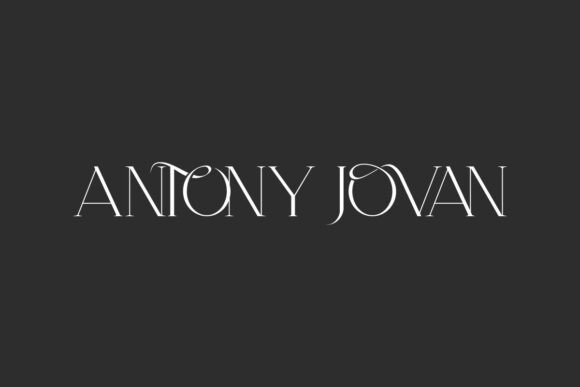 Antony Jovan Font: The Ultimate Choice for Elegant and Versatile Visual Branding