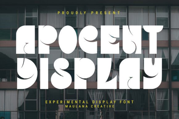Apocent: The Bold, Futuristic Font Redefining Modern Design