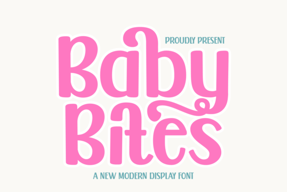 Baby Bites: A Playful Font for Creative Kids’ Projects