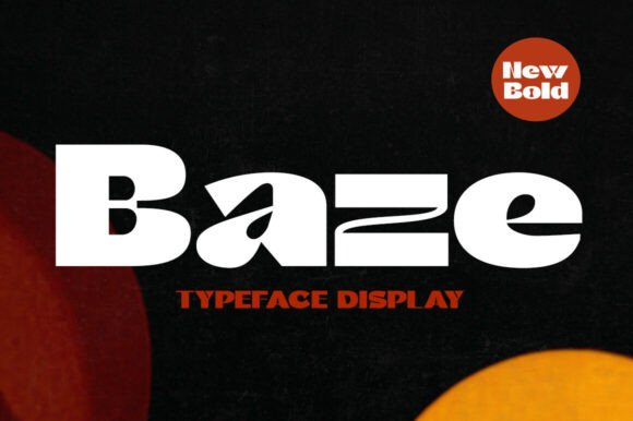 Baze: A Sharp Display Font for Modern Creative Workflows