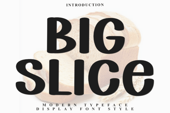 Big Slice: A Festive Font That Elevates Holiday Designs