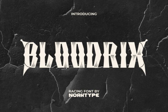 Bloodrix Font: The Ultimate Typeface for High-Energy Design Projects