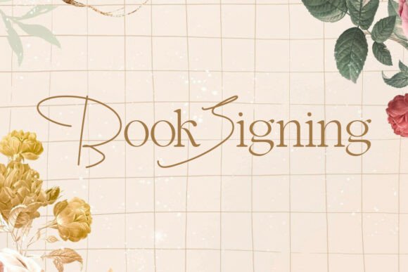 Book Signing: A Typeface for Literary Elegance and Visual Impact
