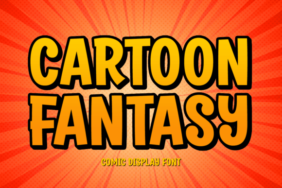 Cartoon Fantasy: A Bold Font for Creative Expression