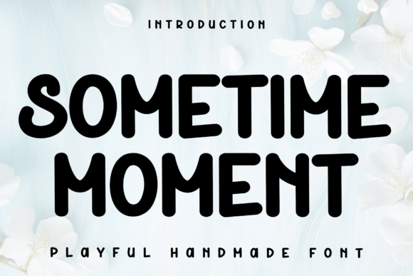 Elevating Brand Identity with Sometime Moment: A Sophisticated Display Font for Modern Design