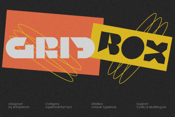Gridbox: A Bold Typeface for Impactful Design