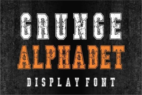 Grunge Alphabet: Integrating Raw Texture into Design Workflows
