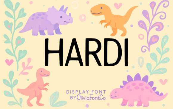 Hardi: A Font Designed to Elevate Your Creative Projects