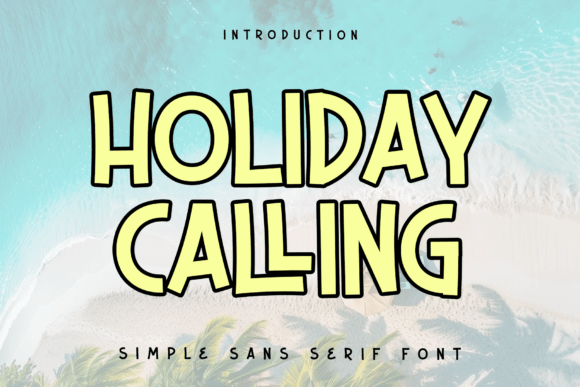 Holiday Calling: A Luxurious Font for Creative Expression