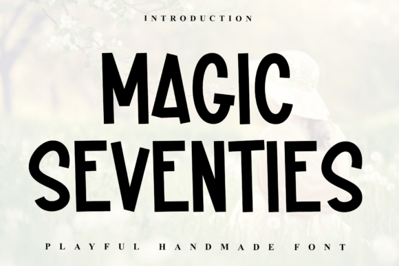 Magic Seventies: A Cheerful Font for Playful yet Professional Design Projects