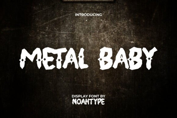 Metal Baby: The Ultimate Graffiti-Style Font for Edgy Designs