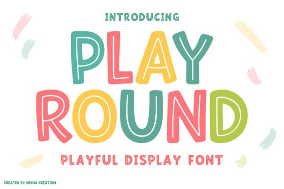 Play Round: The Playful Display Font That Captures Attention