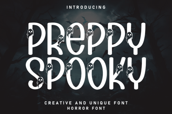 Preppy Spooky: A Cheerful Handwritten Font for Joyful Design Projects