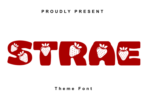Strae: A Playful Font That Adds Sweetness to Design