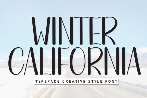 Winter California: A Fresh Font for Modern Design
